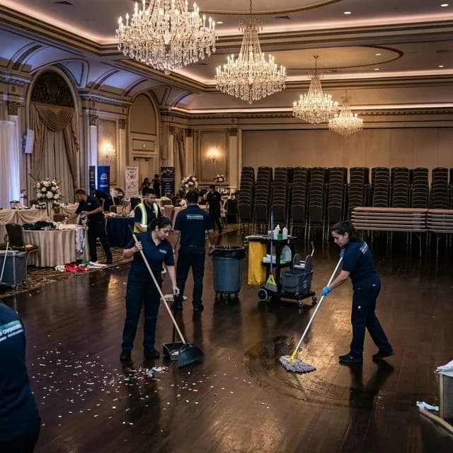 Event-Reinigung: Sauberkeit nach Veranstaltungen in München